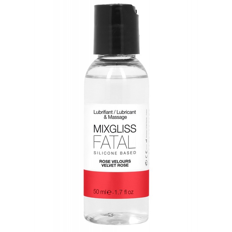 MIXGLISS SILICONE FATAL - ROSE VELOURS 50 ML - les nuances du désir