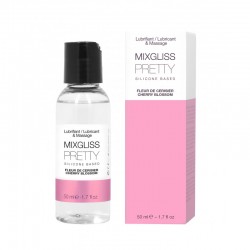 MIXGLISS SILICONE PRETTY - FLEUR CERISIER 50 ML - les nuances du désir