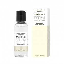 MIXGLISS SILICONE DREAM - CAMELIA BLANC 50 ML - les nuances du désir