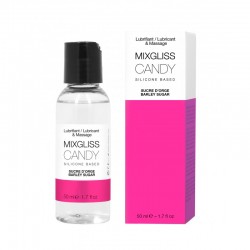 MIXGLISS SILICONE CANDY - SUCRE D'ORGE 50 ML - les nuances du désir