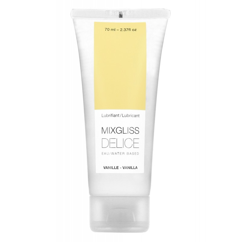 Mixgliss Eau- Delice Vanille 70ML - les nuances du désir Mixgliss Eau- Delice Vanille 70ML - les nuances du désir