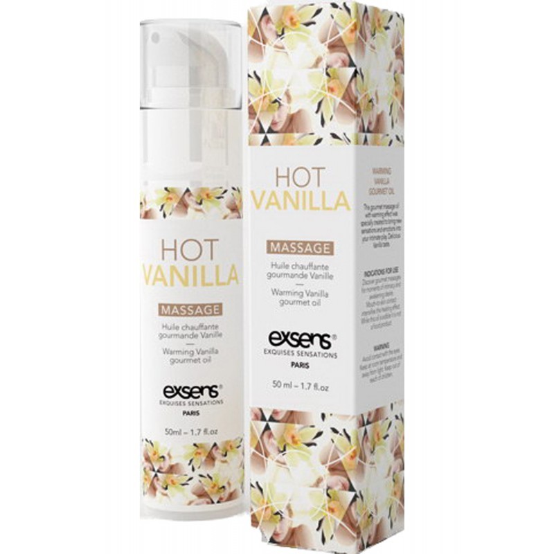 Massage hot gourmant vanil 50ml Massage hot gourmant vanil 50ml