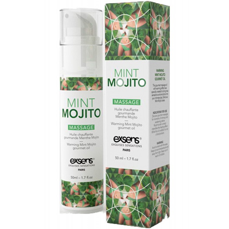 Massage hot gourmant mojito 50ml Massage hot gourmant mojito 50ml