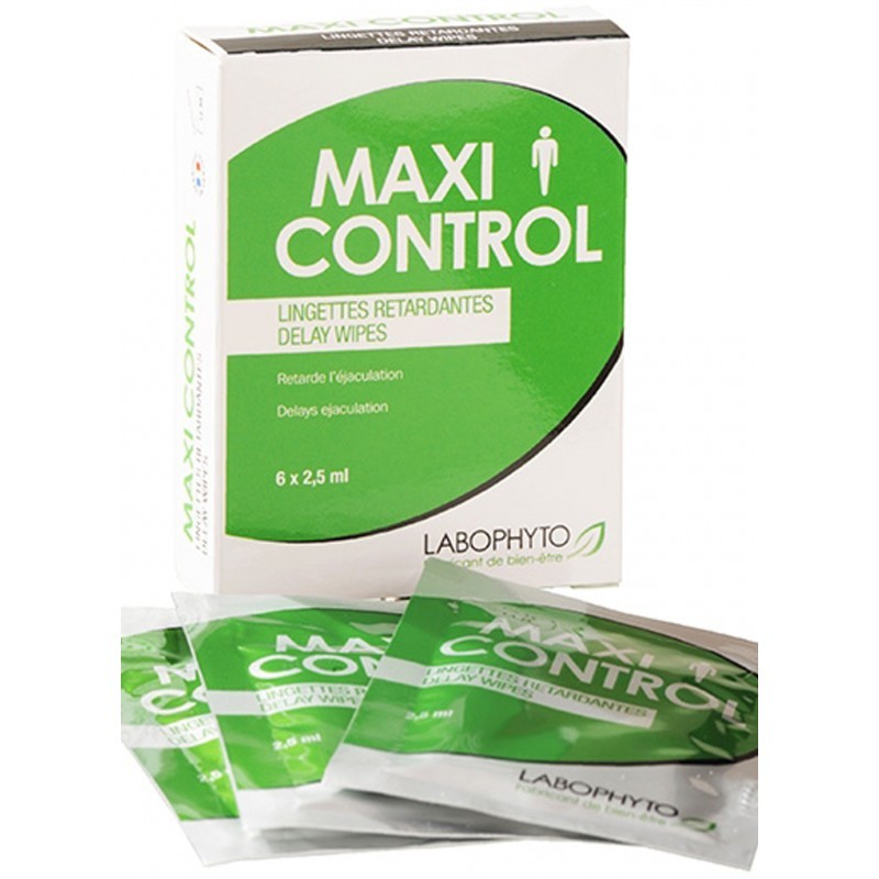 Maxicontrol 6 lingettes retardantes