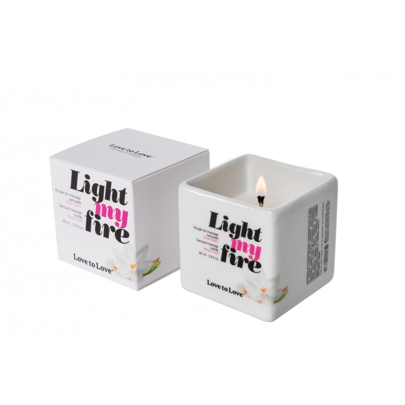 Light My Fire Musc Blanc 80ML - les nuances du désir