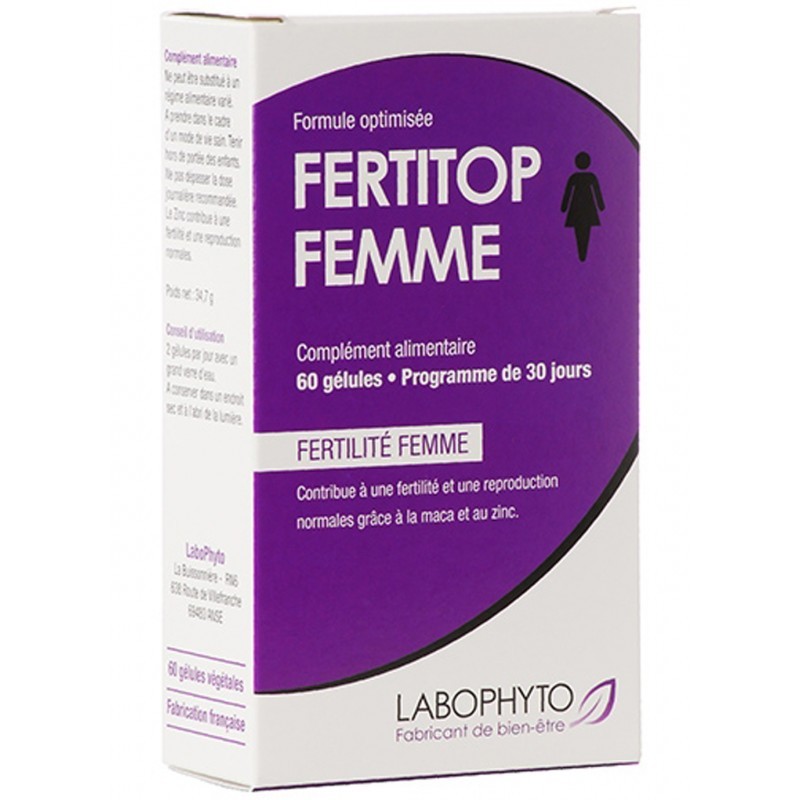 Fertitop femme 60 gélules Fertitop femme 60 gélules