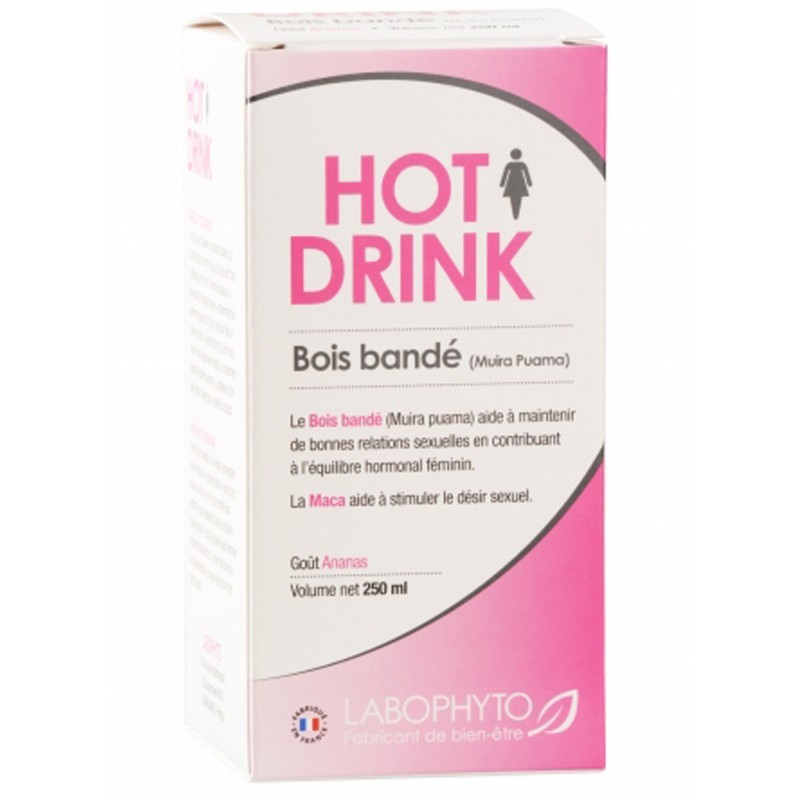 Hotdrink femme bois bandé 250ml