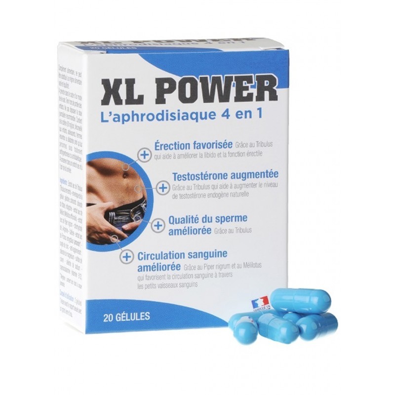 XL power 20 gélules - les nuances du désir XL power 20 gélules - les nuances du désir