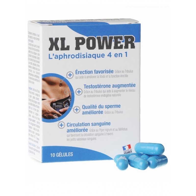 XL power 10 gélules - les nuances du désir XL power 10 gélules - les nuances du désir