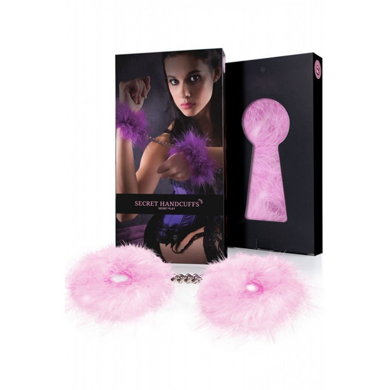 Menottes Marabou 3415p - Rose - les nuances du désir Menottes Marabou 3415p - Rose - les nuances du désir