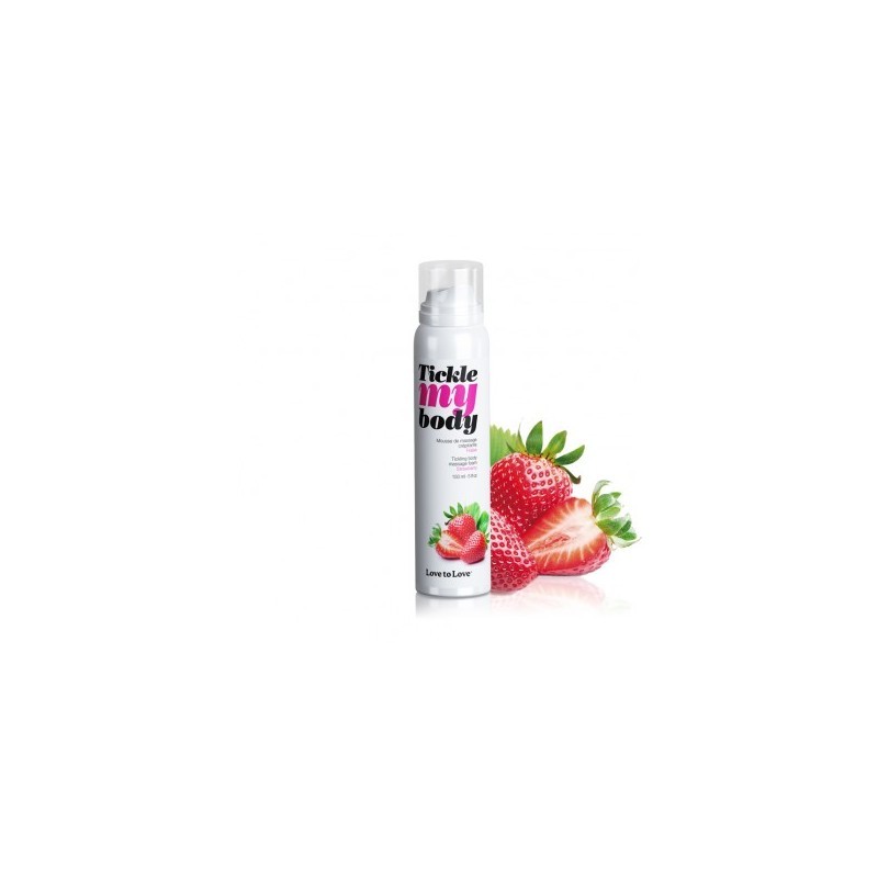 Tickle My Body Fraise- 150ML - les nuances du désir