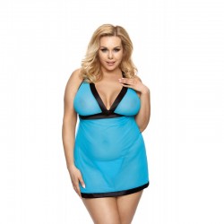 Nuisette Liessa turquoise string - les nuances du désir