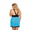 Nuisette Liessa turquoise string - les nuances du désir