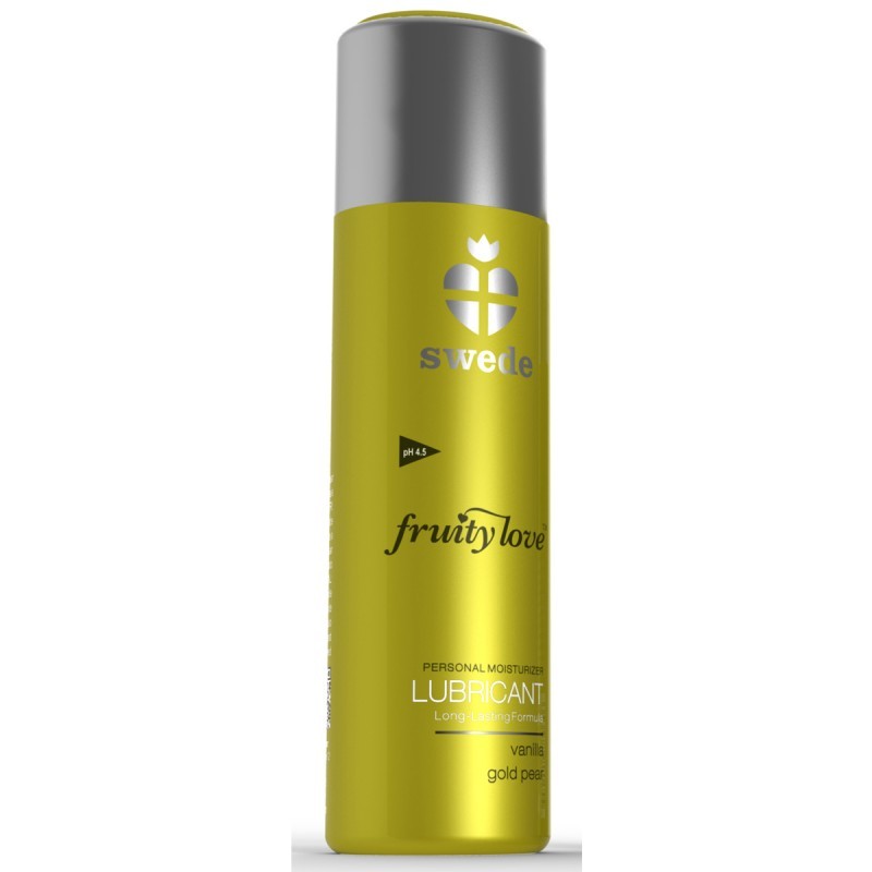 Lubrifiant 100ml vanille poire jaune