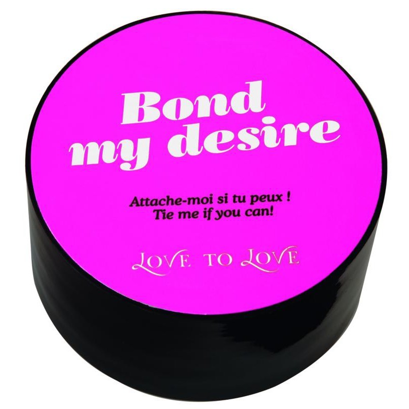 Bond my desire - noir - les nuances du désir Bond my desire - noir - les nuances du désir