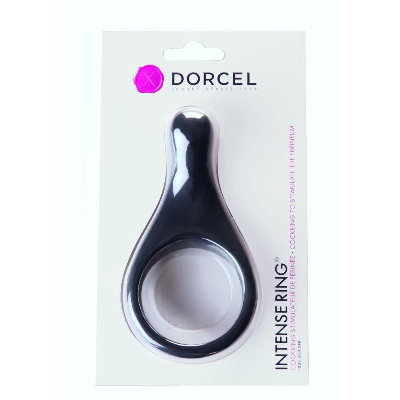 Cockring Dorcel Intense Ring - Noir - les nuances du désir