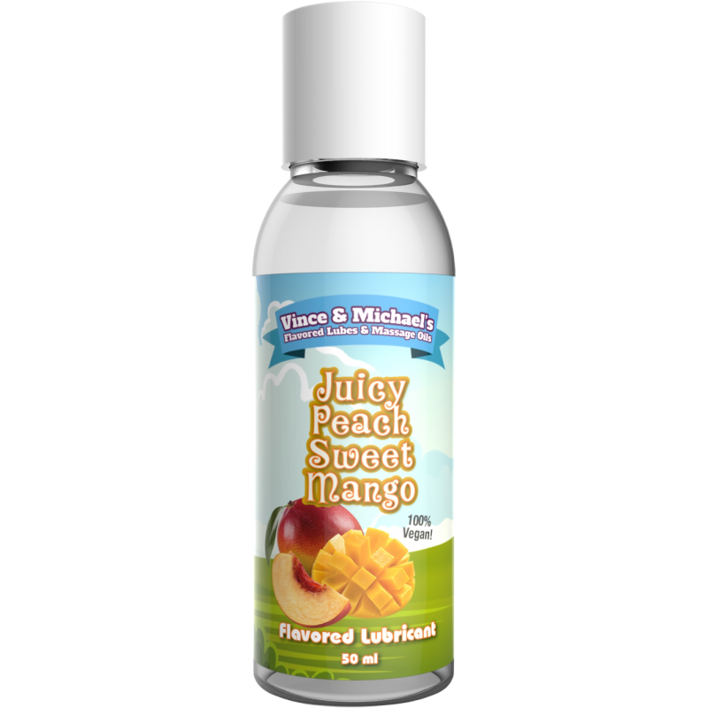 Lubrifiant VM Mangue Peche douce - 50ml - les nuances du désir Lubrifiant VM Mangue Peche douce - 50ml - les nuances du désir