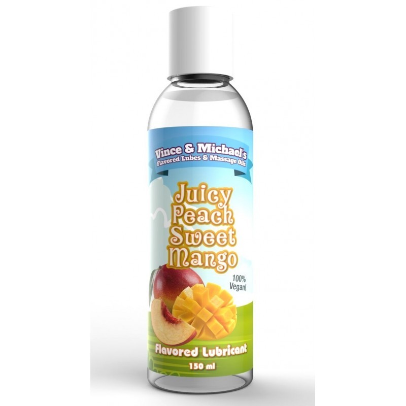 Lubrifiant VM Mangue Peche douce - 150ml - les nuances du désir Lubrifiant VM Mangue Peche douce - 150ml - les nuances du désir