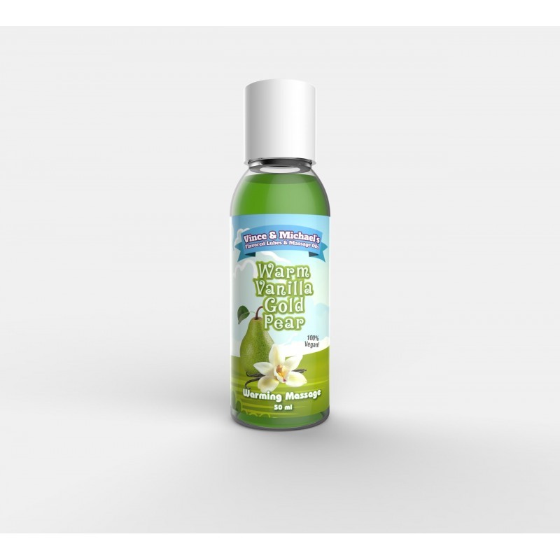 Huile chauffante VM Vanille Poire - 50ml - les nuances du désir Huile chauffante VM Vanille Poire - 50ml - les nuances du désir