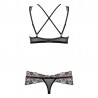 Ensemble 3 pcs modulable 873-SEA-1 - Noir - les nuances du désir
