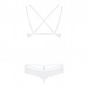 Ensemble 2 pcs 860-SET-2 - Blanc - les nuances du désir
