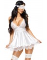 Eve Babydoll  Masque - Blanc