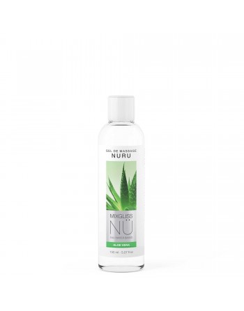 Mixgliss Gel de massage - NU Aloe Vera 150 ml - les nuances du désir