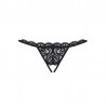 831-THC-1 crotchless thong black