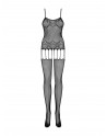 Bodystocking F235 - Noir - les nuances du désir