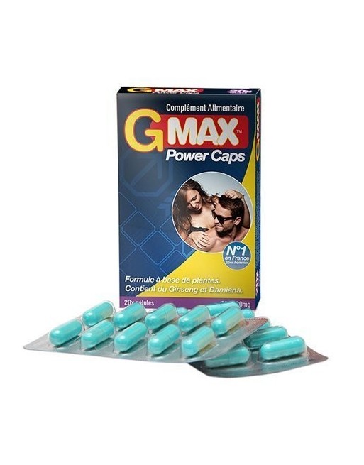 Gmax 20 gélules - les nuances du désir