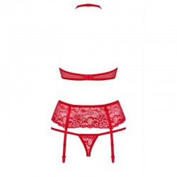 838-SEG-3 set 3-pcs red