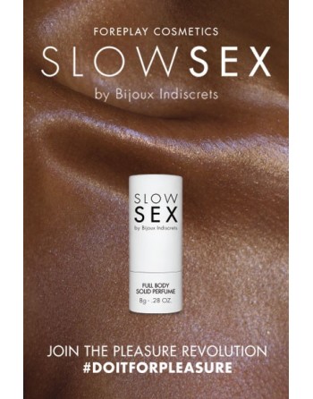 Parfum solide intime - Slowsex - 8g - les nuances du désir