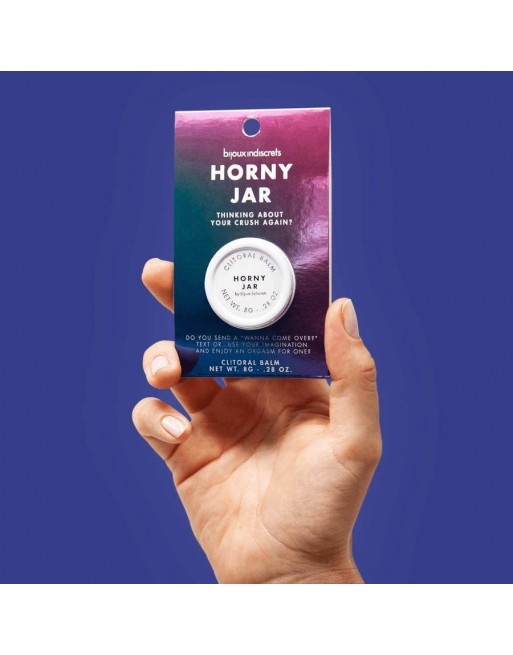 Baume orgasmique - Horny Jar - 8g - Clitherapy - les nuances du désir