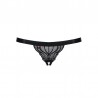 828-THC-1 crotchless thong black