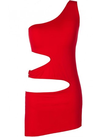 Robe V-9249 - Rouge - les nuances du désir