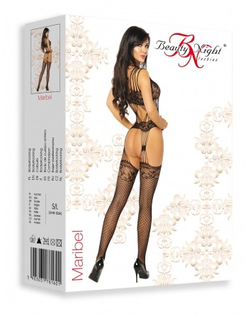 Maribel Bodystocking - Noir