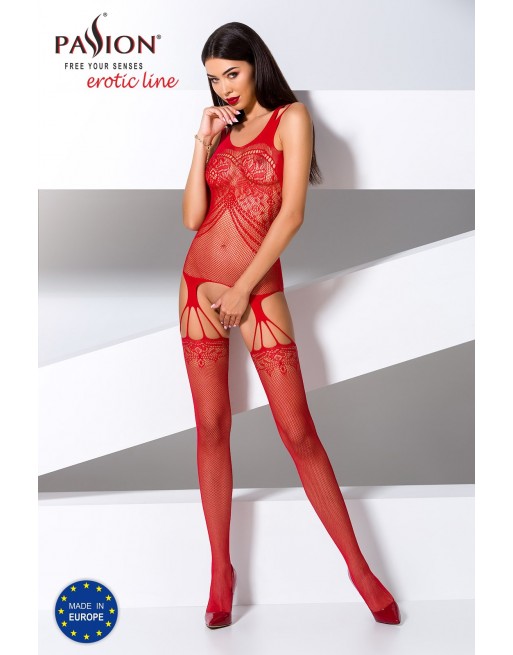 BS070R Bodystocking - Rouge