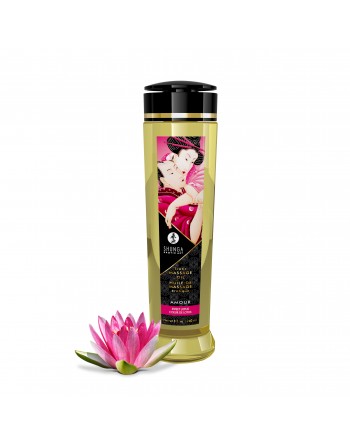 Huile de massage érotique - Coeur de Lotus - 240 ml - les nuances du désir