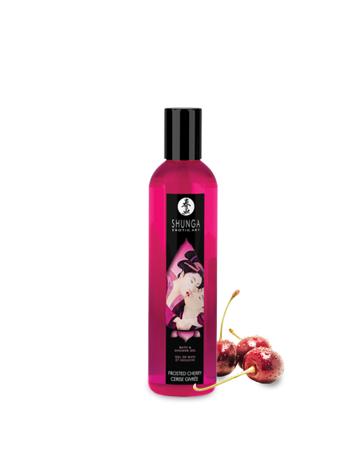 Gel de Bain et douche - Cerise Givrée - les nuances du désir Gel de Bain et douche - Cerise Givrée - les nuances du désir