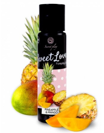 Gel comestible Mangue et Ananas 3684 - 60 ml - les nuances du désir