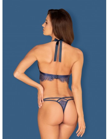 Flowlace Ensemble 2 pcs - Bleu - les nuances du désir