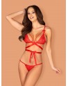 Lovlea Ensemble 2 pcs - Rouge - les nuances du désir