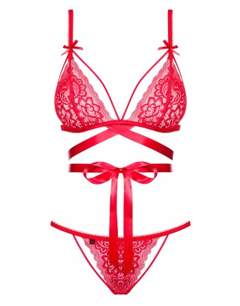 Lovlea Ensemble 2 pcs - Rouge - les nuances du désir