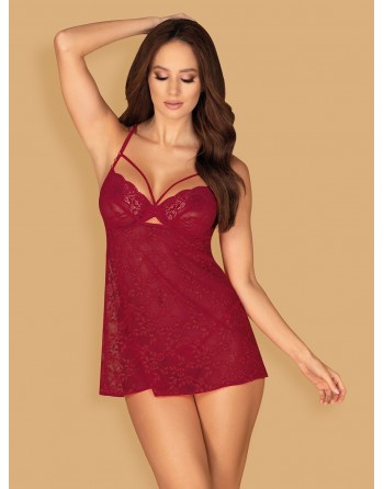 Ivetta Babydoll - Bordeaux - les nuances du désir
