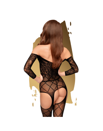 Top-notch Bodystocking - Noir - les nuances du désir