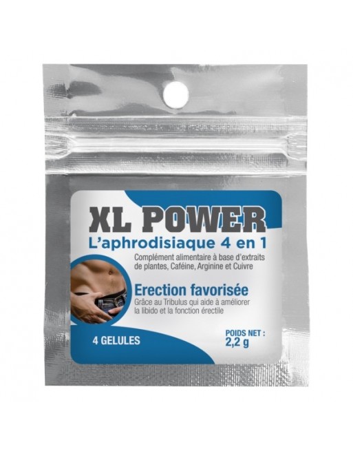 XL Power Homme - 4 gélules - les nuances du désir