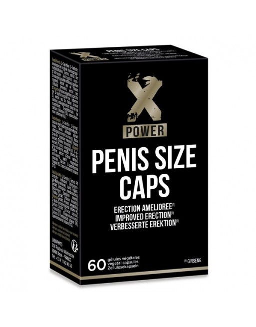 Penis size caps -  60 gélules - les nuances du désir