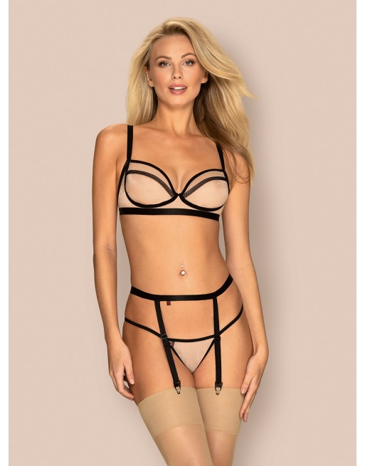 Ensemble 3 pcs Nudelia - Nude - les nuances du désir