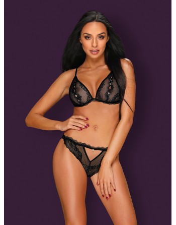 Ensemble 2 pcs Millagro - Noir - les nuances du désir