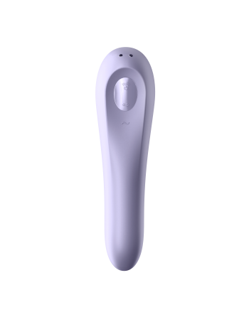 Stimulateur vibromasseur connecté Satisfyer Dual Pleasure - Mauve